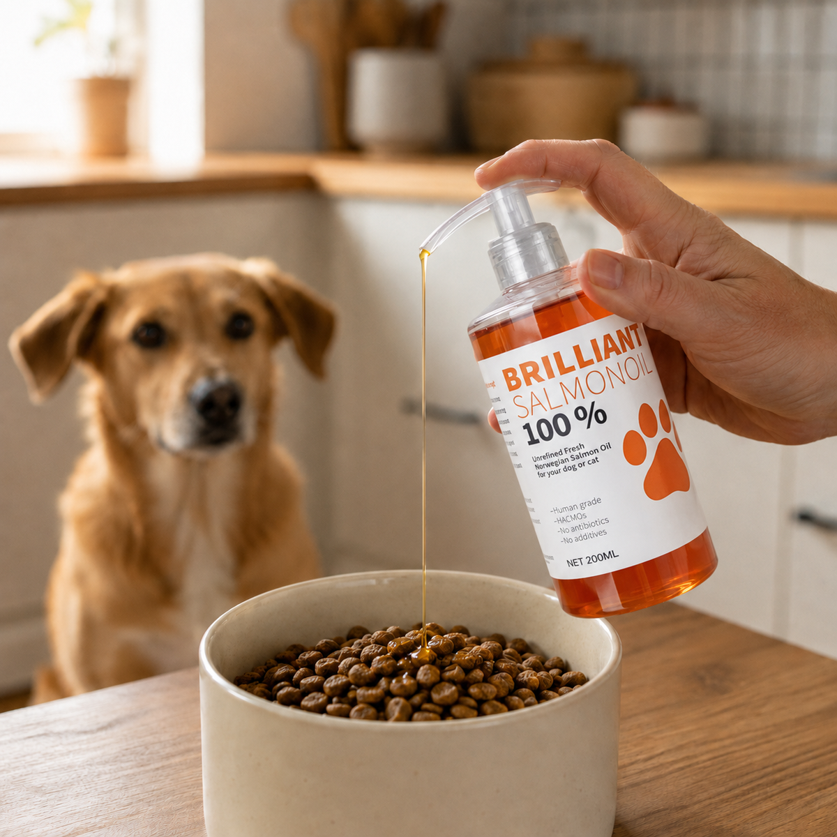 Soothe Wild Salmon Oil for Dogs — Omega-3 Support for Itchy Skin, Dry Coat & Seasonal Discomfort