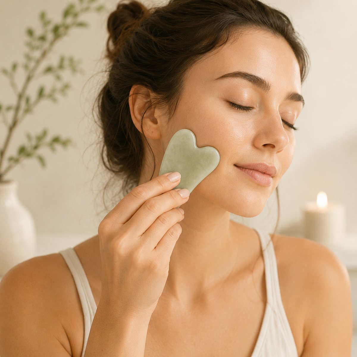 Gua sha helps... for an hour